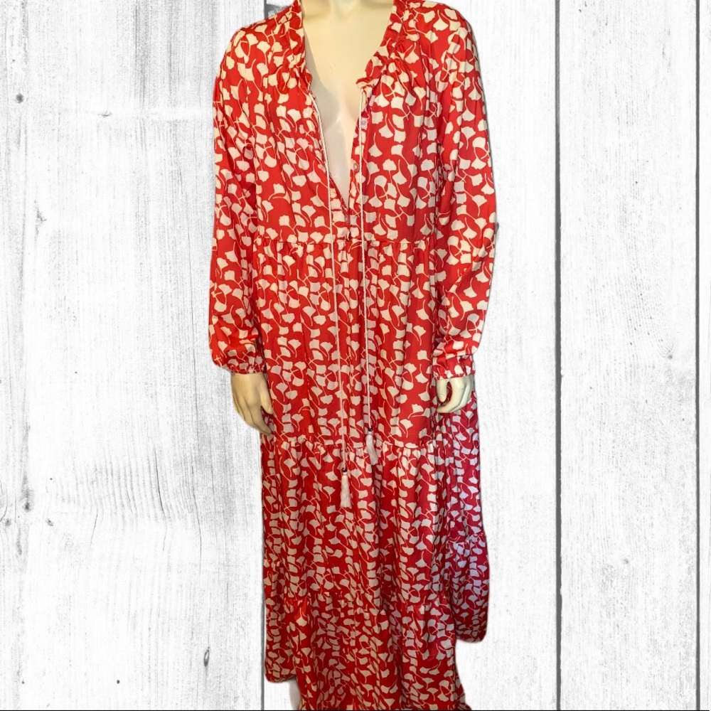 Boho Floral Maxi Dress